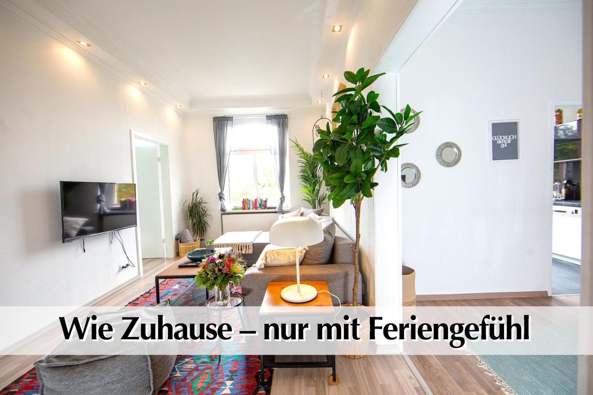 80M2 3R Wohnung Mit Privatem Parkplatz, Kingsize Betten, Smart-Tv, Etc 에르푸르트 외부 사진